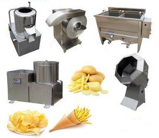 China Potato Chip Bakery Production Line Equipment Commercial 500KG/H 40M Long for sale