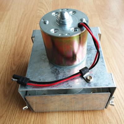 China Customized IP44 or (80mm diameter) 12V 80ZL1203 Game Road Animal Driver High Torque Brushed DC Motor for sale