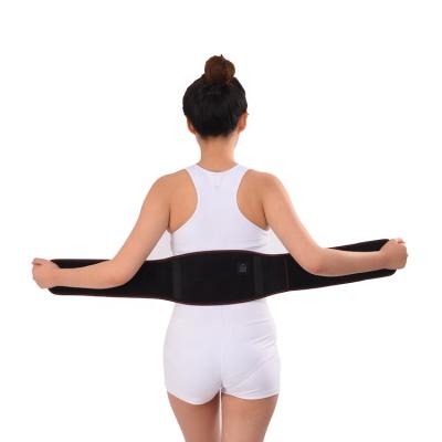 China Safe Hot Sale Amazon Carbon Fiber Electric Heating Smart Control Neoprene Waist Support Belt for sale