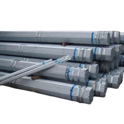 China Liquid Pipe ERW GI Pipe Galvanized Rectangular Hollow Section Square Round Tube Black Steel Carbon Steel Pipe for sale