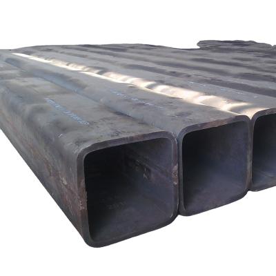 China Liquid GI Tube Black Square Pipe ERW Rectangular Round Pipe Galvanized Hollow Section Steel Tube for sale