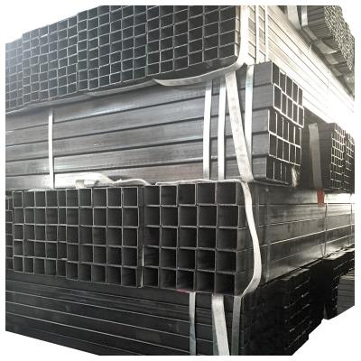 China Liquid pipe hot sale! Hot Dip Galvanized Rectangular Square Hollow Section Steel Tube Profiles for sale