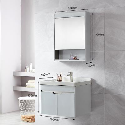 China KAVED Environmental Friendly Factory Bathroom Cabinet Direct Featured Bathroom Cabinet 304 Stainless Steel Bathroom Cabinet for sale