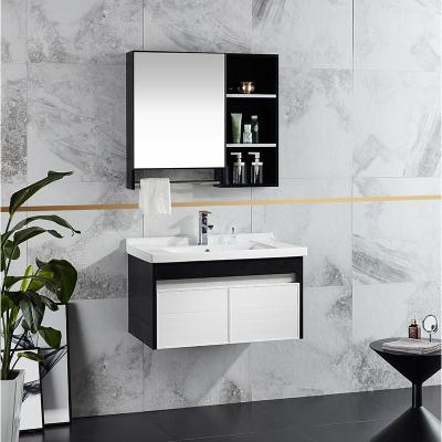 China Kaved Environmental Friendly Space Bathroom Cabinet Furniture Aluminum Luxury Classic Bathroom Cabinet for sale