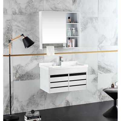 China KAVED Environmentally Friendly Hotel Bathroom Furniture Bathroom Cabinet Space Cheap Aluminum Bathroom Cabinet for sale