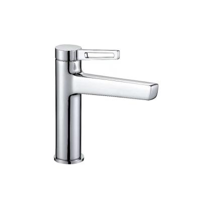 China KAVED Faucets Hotel Bathroom Sink Style Basin Faucet Mixer Tap Luxury Modern Fancy Modern Chrome Plated Basin Mixer Tap High Top for sale