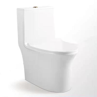 China Double-flush KAVED China Manufacturer Wholesale Cheap One Piece Toiletries Sanitary Toilet for sale