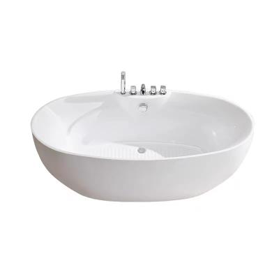 China KAVED High Quality Freestanding Bathtub Acrylic Freestanding Hot Selling Oval Shape for sale