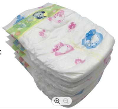 China Disposable Baby Printed Diapers , Nappy Diapers for sale