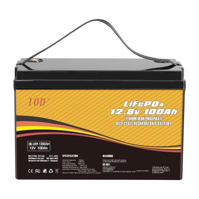 China 12V 100Ah Battery, Deep Cycle Lithium Iron Phosphate Battery, Pavoma LiFePO4 5000 Deep Cycle With BMS, For Campers, RV, Solar All Customize for sale