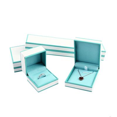 China Newest Popular Jewelry Packaging Box Bracelet Ring Boxes For Necklace Package Custom Logo Jewelry Box for sale