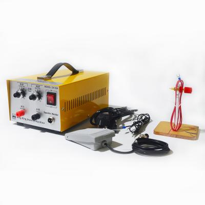 China 2 in1 30A 110V/220V 370*200*170mm Pulse Spark Spot Welder Gold Silver Platinum Jewelry Welding Machine for sale