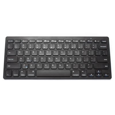 China Best High Quality Slim Wireless Device 78 Multi Keys Standard BT Wireless Keyboard For IOS/Windows/Android for sale