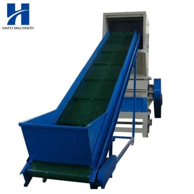 China Recycle Scrap Plastic Shredder Crusher Crusher Plastic Granulator Machine With Full System Breaker Waste Plastic for sale