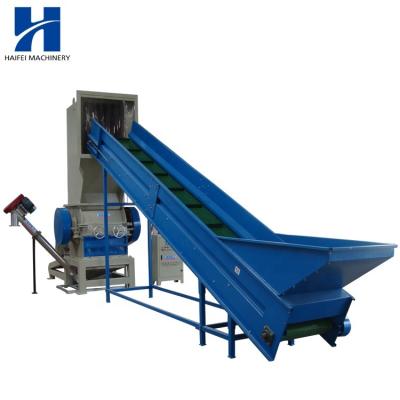 China Rubber and Plastic Machinery Single Shaft Plastic Drum Bumper Recycling Crusher Machine Shredder Scrap Grinding Granulation for sale