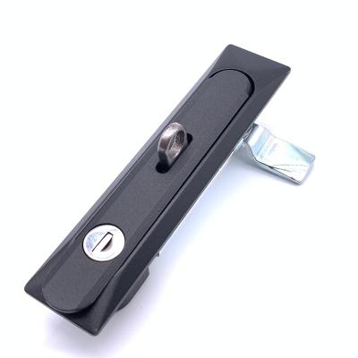 China Wholesale Lockable Outdoor Metal Protection Panel Cabinet Swing Handle Lock Distribution Box Lock With Pad Lock for sale