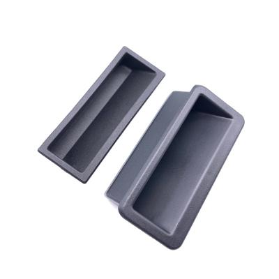 China Industrial Black PA Cabinet Door Pull Handle Furniture Plastic Cabinet Pull Handle for sale