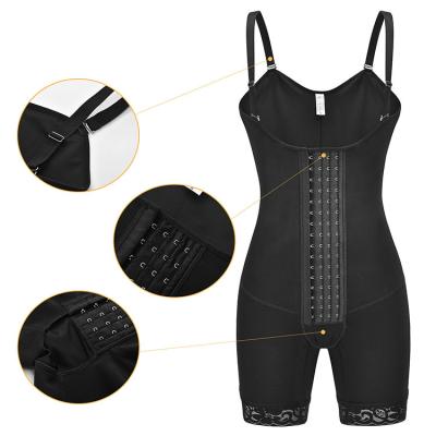 China Sexy Four-breasted Antibacterial Antibacterial Corsets And Abdomen Bustiers Shapewear With Open Crotch Full Body Shapewear for sale