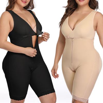 China Antibacterial Antibacterial Trainer Shapewear Ladies Bodysuit Women Waist Shaping Slimming Shaper Plus Size Shapers Hip for sale