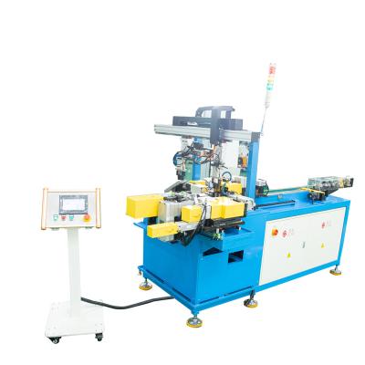 China Factory High Efficiency CNC Tube Integrated Machine With Cutting And End Forming Work For Copper Processing for sale