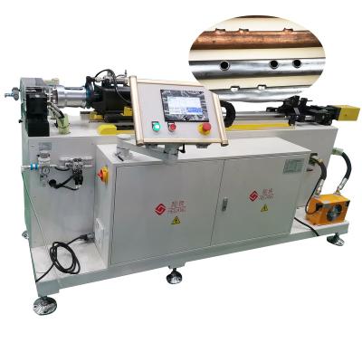 China Factory hottest selling customizable color pipe tube punching and flanging machine for sale