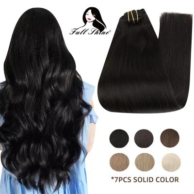 China Silky Straight Wave Full Shine 14-24