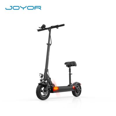 China JOYOR Y6-S 48v18ah EU Warehouse Unisex 10 Inch Electric Scooter Foldable Scooter 500W Adult Long Range for sale