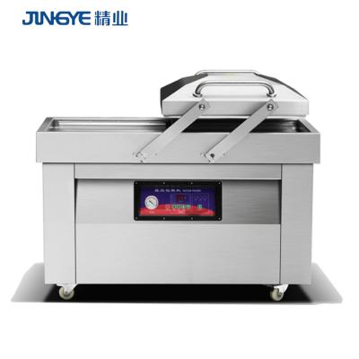 China Dairy factory fish rice meat teadouble chamber machine food vacuum packing machine en venta