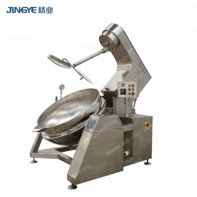 China Full Automatic Jacket Kettle Vegetable Processing Factory Planet Mixer Industrial Planetary Steaming Kettle for sale