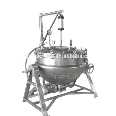 China High Efficiency New China Industrial Food Pressure Steaming Process Kettle for sale