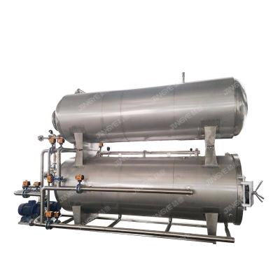 China Food Processor Autoclave Canning Sterilization Low Energy High Efficiency Water Bath Pasteurizer Price en venta