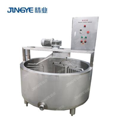 China Hotels 500L Mozarella Cheese Production Machine Cheddar Cheese Vat Cheese Kettle for sale