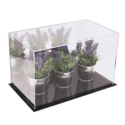 China Home Display Acrylic Acrylic Showcase Customized Size Acrylic Presentation Box for sale