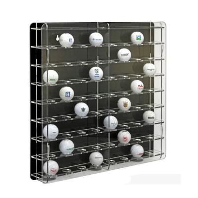 China Factory Wholesale Clear Acrylic Golf Ball Customized Display Case Transparent for sale