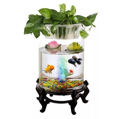 China China Environmental Protection Mini Aquarium Fish Tank Indoor Hot Viable High Quality Indoor Table for sale