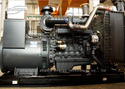 China Open Type Brushless AC Generator Set , Standby Diesel Generator ISO Standard for sale