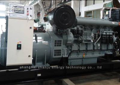 China 1500 kw Open Diesel Generator Electric Start Emergency Noise Proof for sale