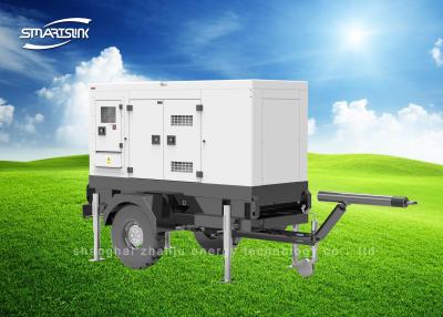 China 60HZ Portable Mobile Diesel Generator Silent Type For Industrial for sale