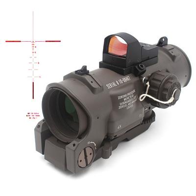 China Most popular aluminum cqb sight 1x/4x sight 1-4x alloy scope for sale