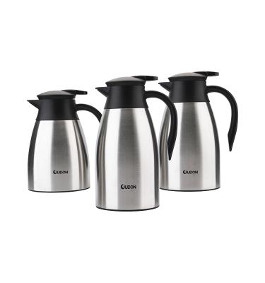 China Viable Wholesale Stainless Steel Vacuum Insulated Coffee Carafe Thermos Tea Coffee Thermal Pot for sale