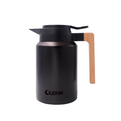 China PORTABLE Hot Selling Stainless Steel Coffee Pot Stainless Steel Vacuum Thermos Coffee Thermal Pot for sale