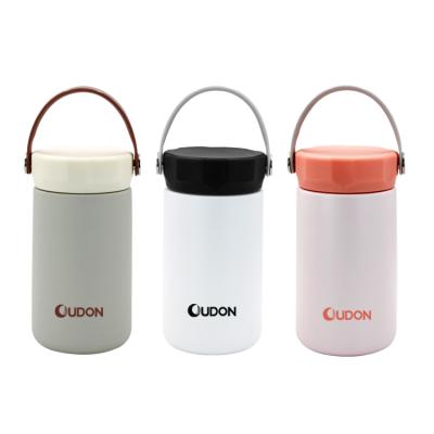 China PORTABLE High Quality Thermal Vacuum Insulated Wall Food Thermos Stainless Steel Soup Pot Double Wall Flask for sale