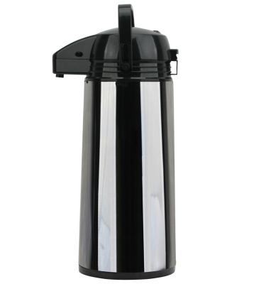 China Sustainable hot sale 1.9L press function vacuum thermos airpot with pump/coffee airpot for sale