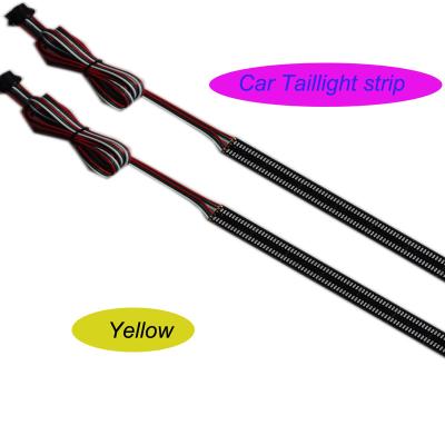 China Flexiable 1m 2 Pcs Flexible Strip Bar Taillight LED Turn Signal Working Sweep Strip For Truck SUV With All Car for sale