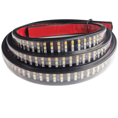 China Amber White Red Running Reverse Sequential Strip Flow LED Turn Signal Brake Light For All Truck Pickup for sale