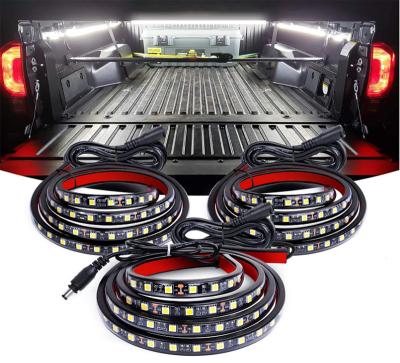 China 3PCS Set 60 Inch 270 LED Bed Light Strip with On/Off Switch Blade Fuse Splitter for Cargo Pickup Truck SUV RV Boat for sale