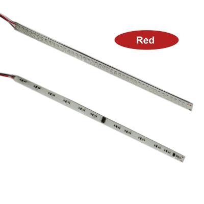 China Flexiable 28CM Rear View Mirror Turn Signal Lights Car Red Color 12V Sequential Side Strip Lighting For Whole Car for sale