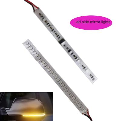 China Flexiable 12V Mirror Lamp Car Light Strip Dynamic Turn Signal Flashing Outdoor Waterproof Universal For Tail Trunk Car for sale