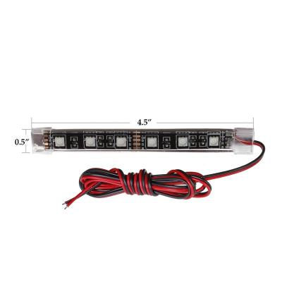 China 36cm Car Under Hood LED Strip Light Engine Light Bar Any Vehicle Car LED Lights Auto Switch Links HR-SMD5050W-36D (White) for sale