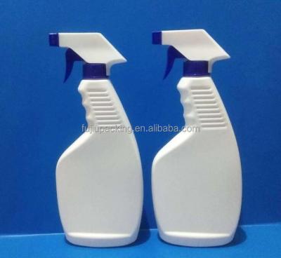 China Medicine 500ml 750ml 1L 25oz 32oz HDPE Bottle Clean Plastic Trigger Spray Bottle With Finger Grip for sale